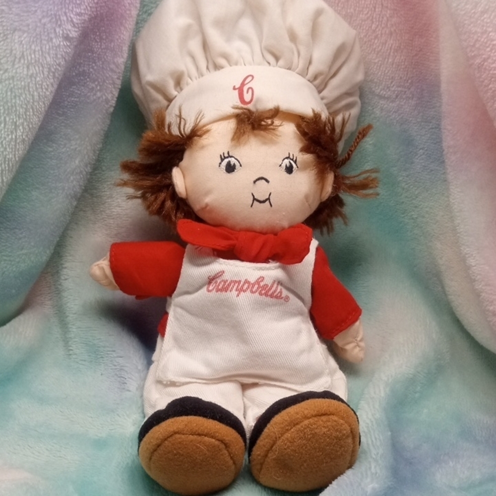 Campbell's Chef Doll with Red and White Outfit